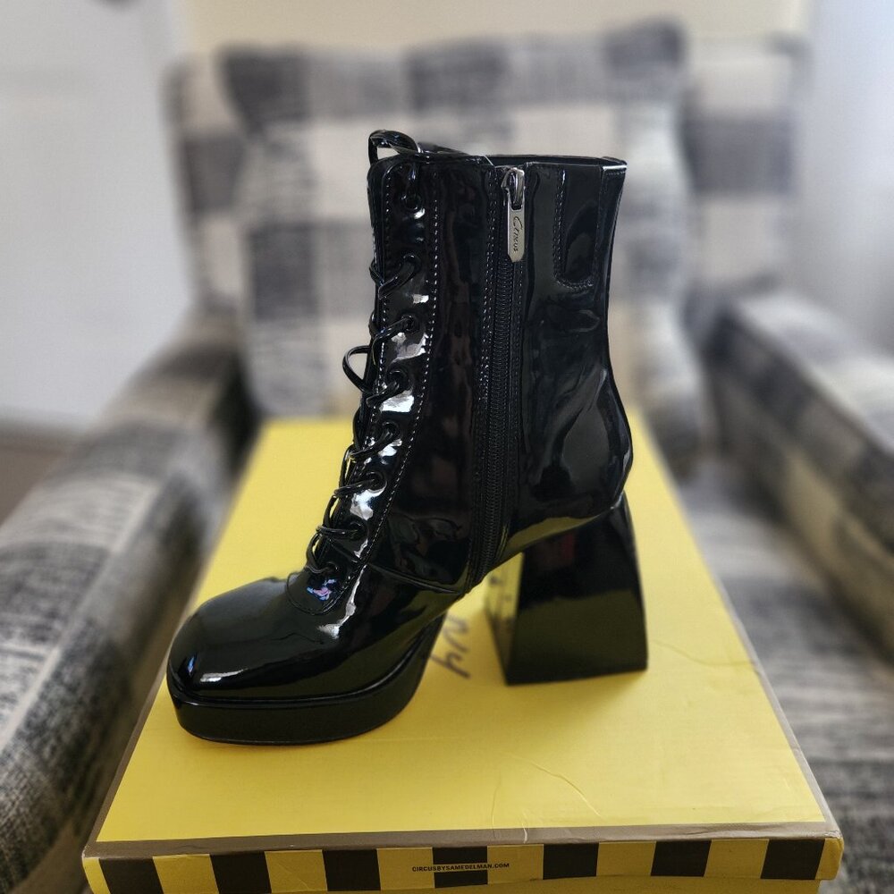 Sam Edelman platform boots